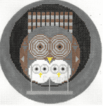 Charley Harper Needlepoint - Family Owlbum